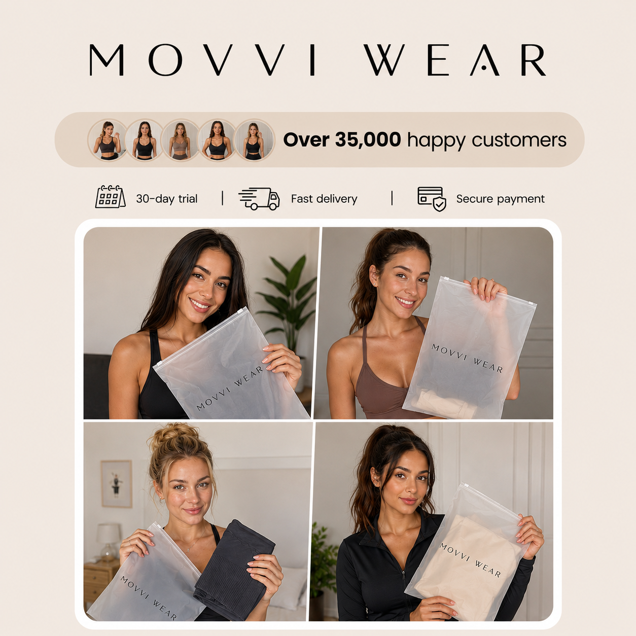 Movvi 3D Kompressionsleggings – Lipoedem Linderung